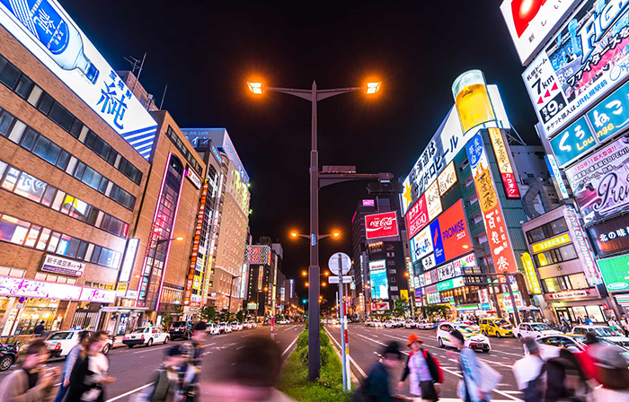 日本一の繁華街すすきのとブランド品の需要が日本一多い都市・札幌